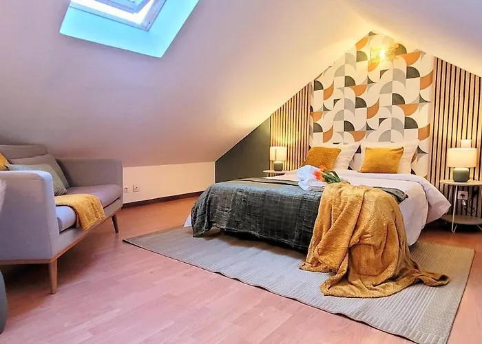 Apartament Le Duplex Du Moulin - Maison T2 Cosy Centre-ville Évreux